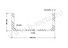 Profil UPE zincat 240 mm 1